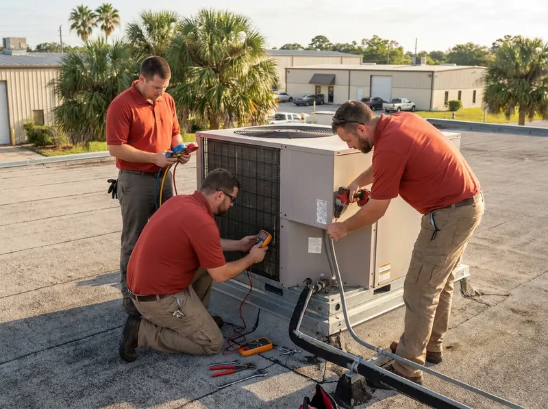 Commercial Rooftop HVAC Services in Seffner, FL